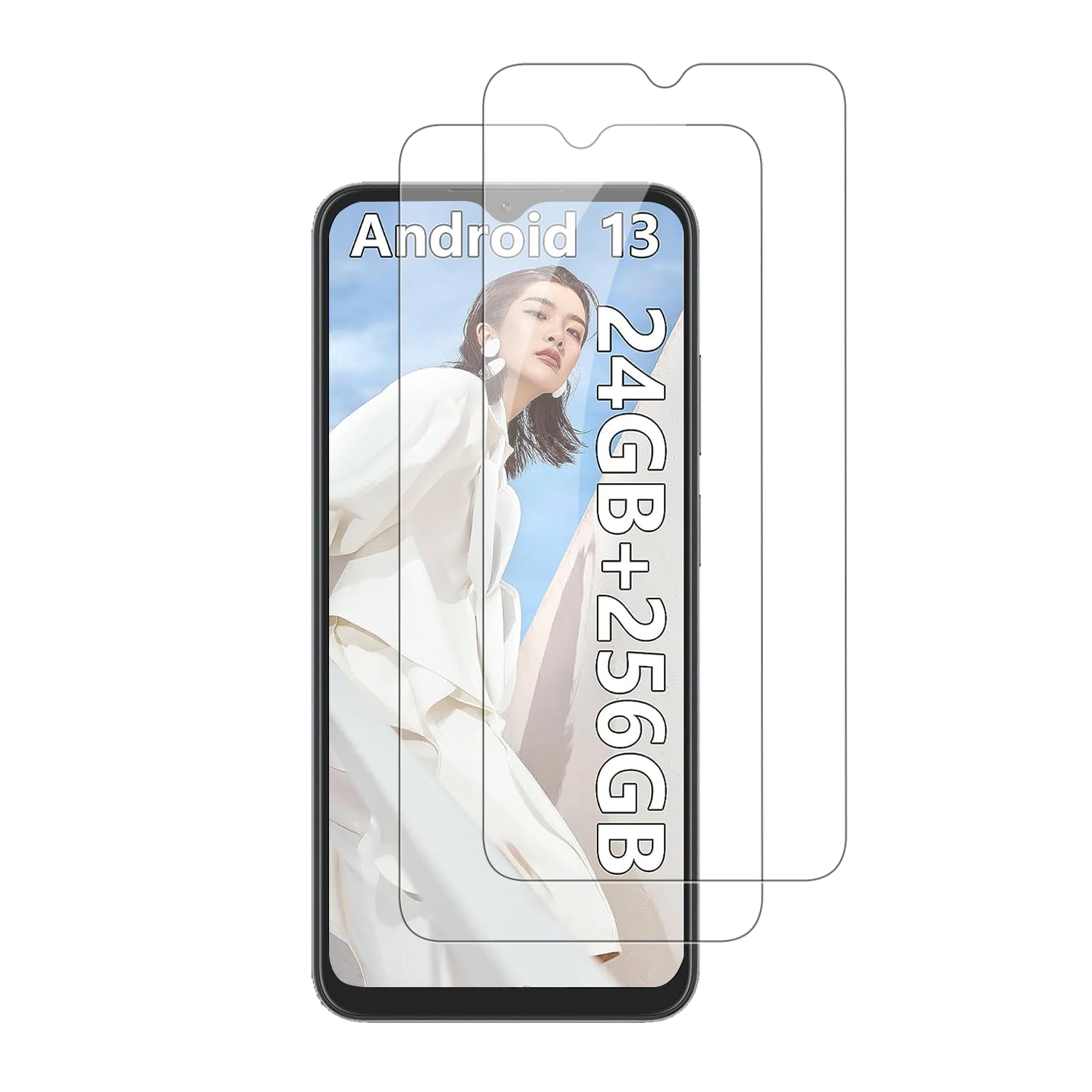 Amazon | 【2枚セット】For 6.56インチ OUKITEL C35 / C36